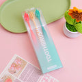 Soft clouds, colored soft toothbrush, 3-pack