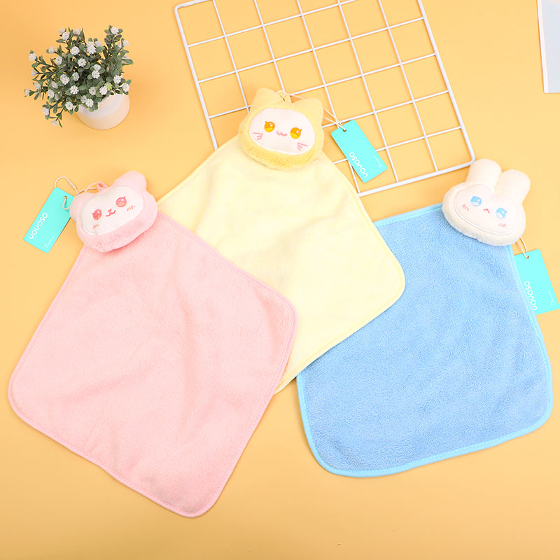 Little blush bunny series hand towel