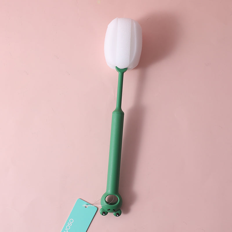 Duoduo frog bottle brush