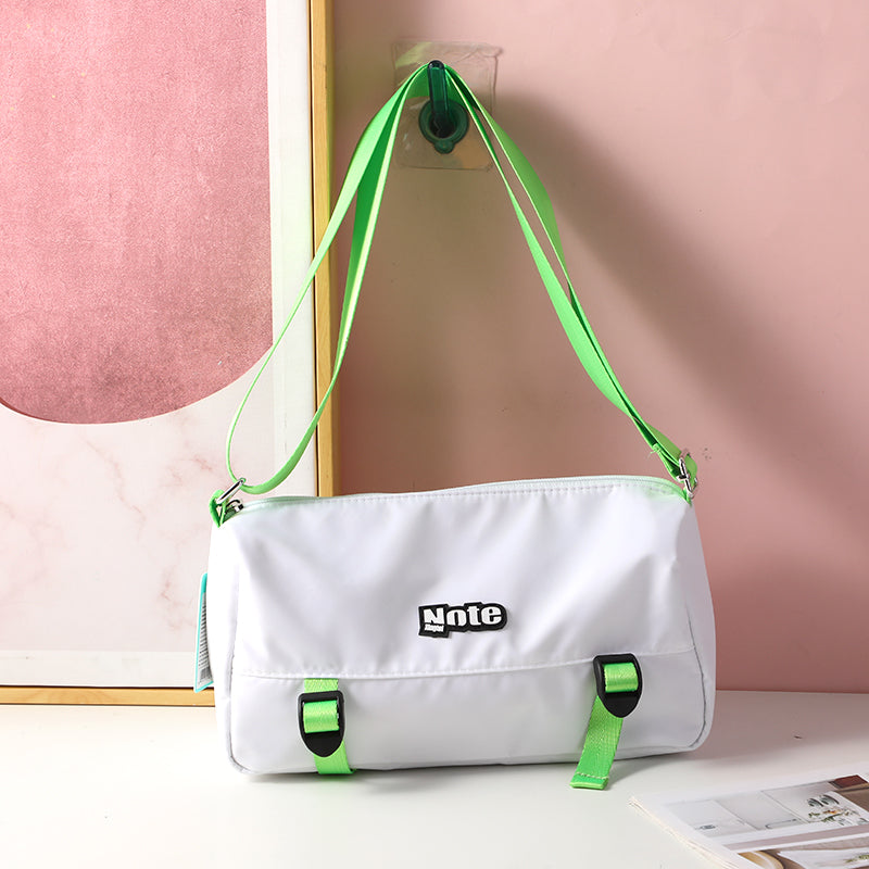 Stylish portable crossbody bag-white