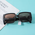 Fashion large frame women's sunglasses 3993-white