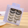 3D bushy fox false eyelashes (2 pairs)-31