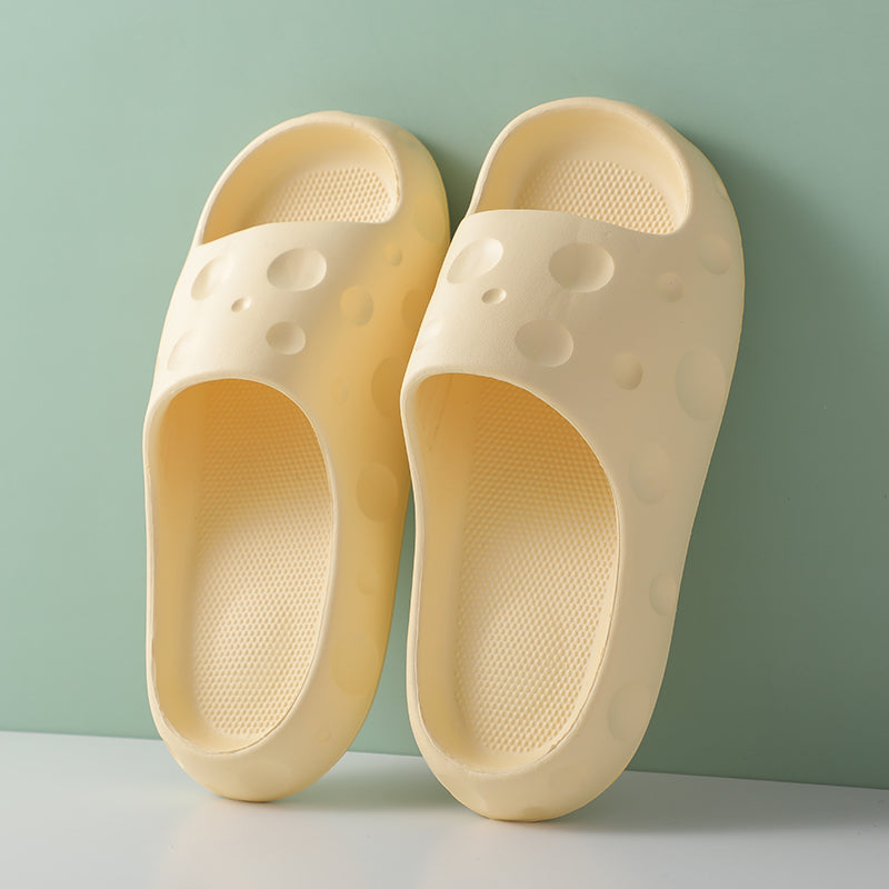 Vitality cheese women's home slippers yellow 40-41