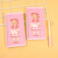 Egg roll sister rose manor soft coil Week notebook-horizontal line inside page