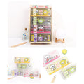 Papi dog colourful fruity transparent pencil box