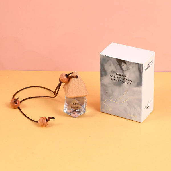 Crystal diamond car aromatherapy pendant-vitality