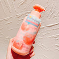 Peach moisturizing body lotion