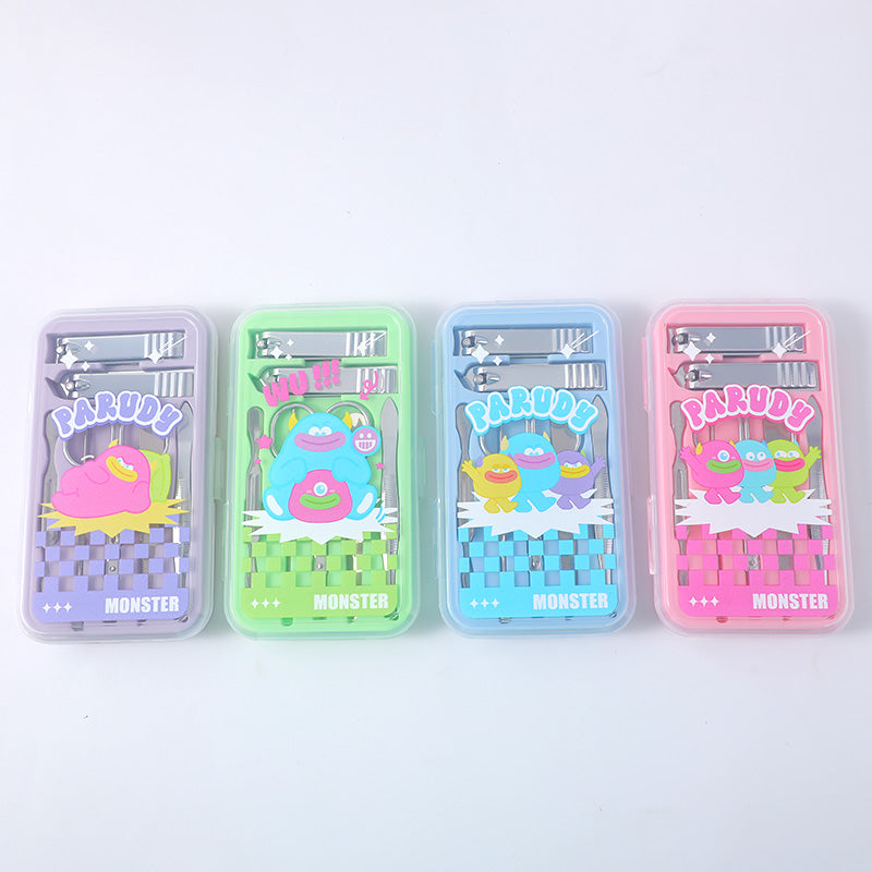 Weird little monster nail clippers 7pcs set