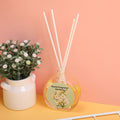 Colorful flower language gardenia reed diffuser 50ml