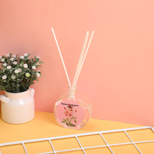 Colorful flower language rose reed diffuser 50ml