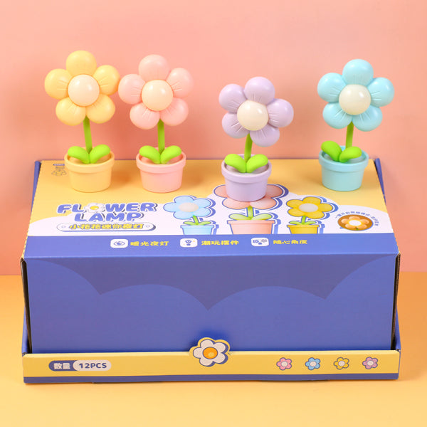Creative floral mini night light
