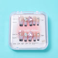 Flexible and delicate wearable manicure -A27 ink dyed hair