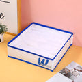 Clothing storage box with 7 compartments-L