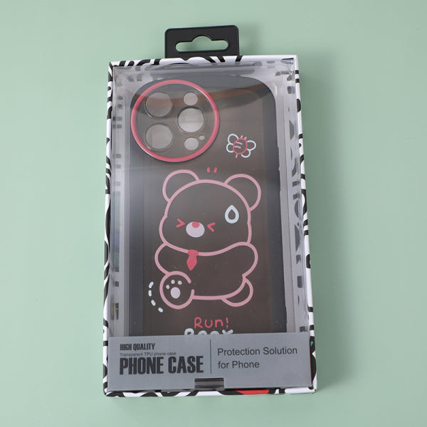 Graffiti bear Apple 14 Pro Max phone case