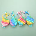 Peach bubble coin purse