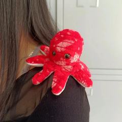 Standing series little octopus plush doll-12cm