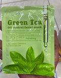 green tea oil controlling face mask
