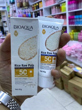 Bio aqua rice sun screen