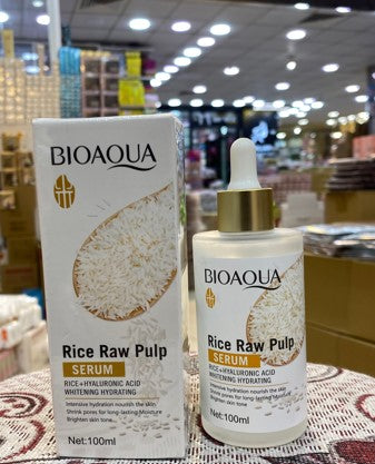 Rice raw whitening serum