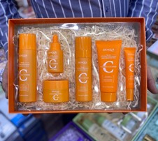 Orange Vitamin C care set