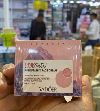 Pink pore firming face cream