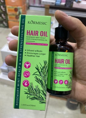 rosemary mint hair oil