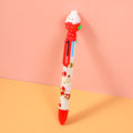 Sweet rabbit strawberry series six color ballpoint pen