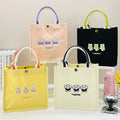 Square handbag (Dancing pet series coated shoulder bag)-No.2