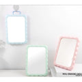 Biscuit shape table mirror