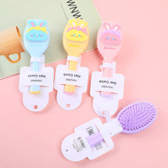 Cute bunny series hair cushion comb