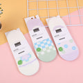 Women's combination style trendy invisible socks A01-two pairs