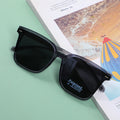 All-matching style polarized glasses-transparent grey