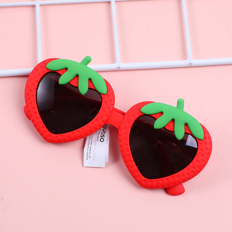 Strawberry children's polarized glasses-red