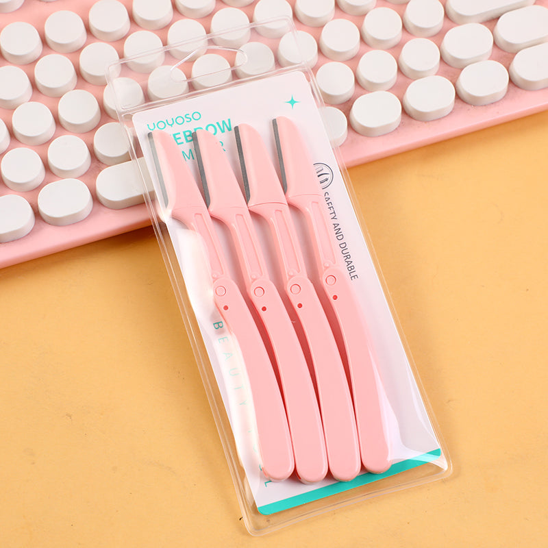 Folding eyebrow trimmer 4pcs set