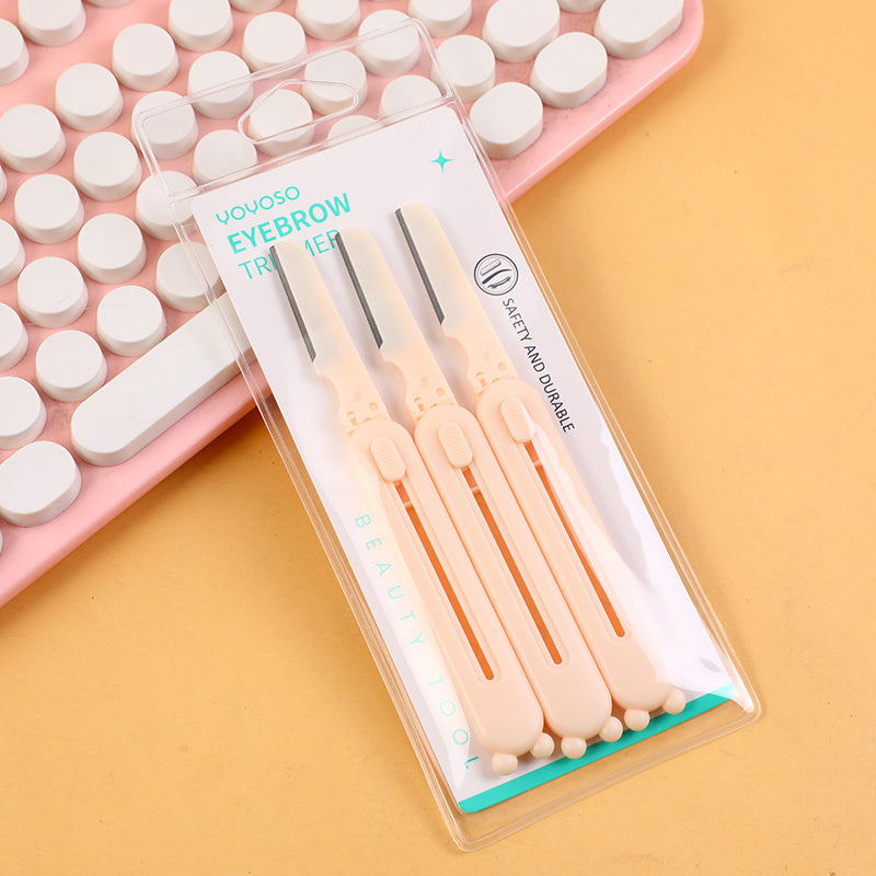Little bear telescopic eyebrow trimmer 3pcs set