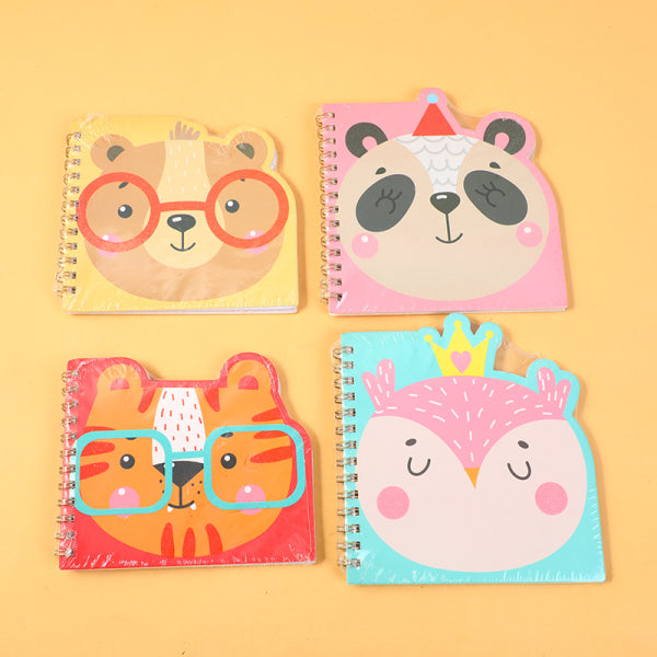 Cartoon cute pet styling coil notebook B6-horizontal line inner pages
