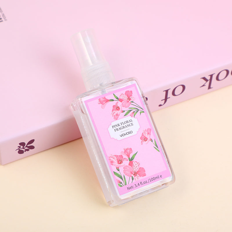 Pink floral fragrance body mist 100ml