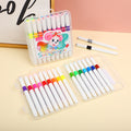 Soft-tip water-based marker 18 colours