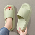 Checkered couple women's household slippers size 36-37 ( misty green)
