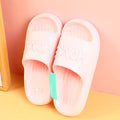 HOME couple women's household slippers size 40-41 (misty pink)
