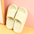 HOME couple women's household slippers size 38-39 (misty green)