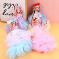 Princess series large gauze dress doll without music-50cm