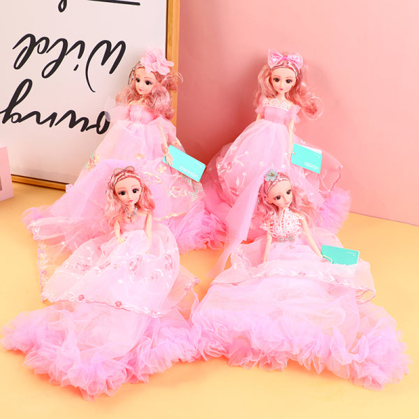 Naughty and cute large gauze dress doll without music-50cm