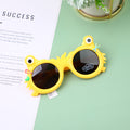 Funny frog children's polarized glasses-yellow