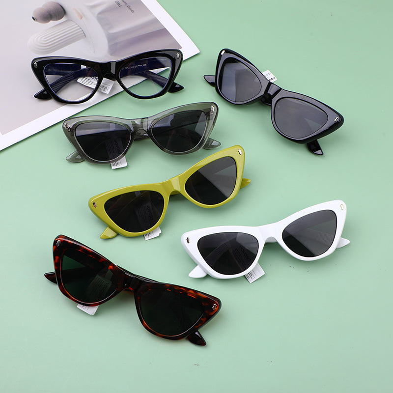 Stylish cat-eye women's sunglasses-7737