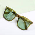 Large frame stylish foldable sunglasses