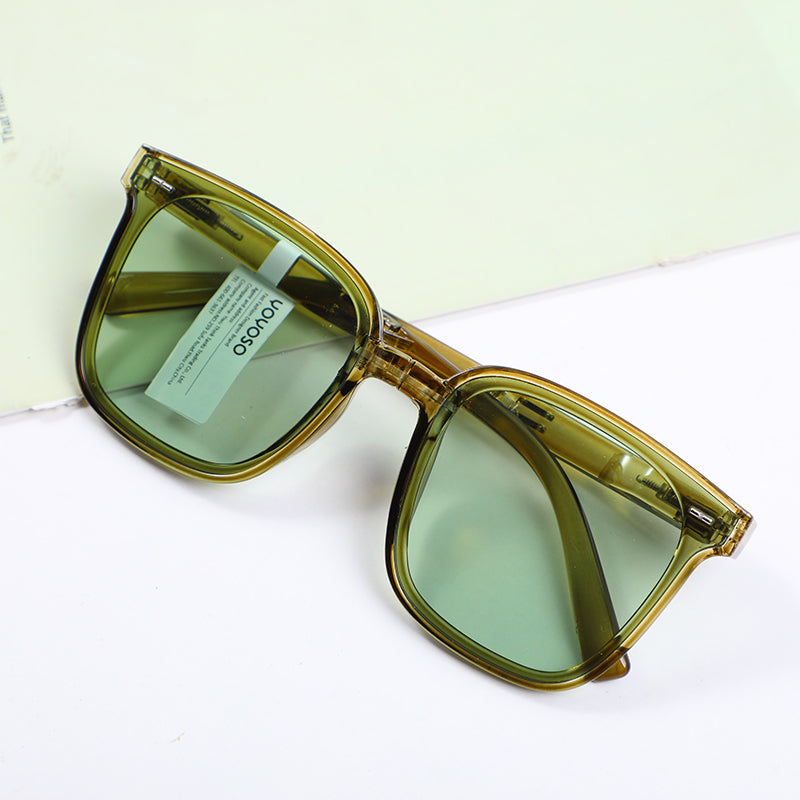 Large frame stylish foldable sunglasses