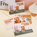 TEDDY ISLAND series picture book A4-28 sheets