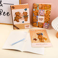 TEDDY ISLAND series suture notebook B5 (2pcs pack)-horizontal line pages 30 shee