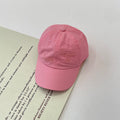 Take it easy children's quick drying baseball cap-rose red